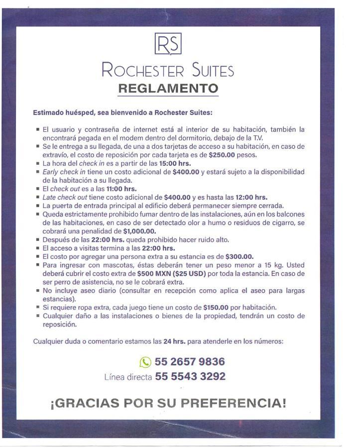 Rochester 10 เม็กซิโกซิตี้ ภายนอก รูปภาพ